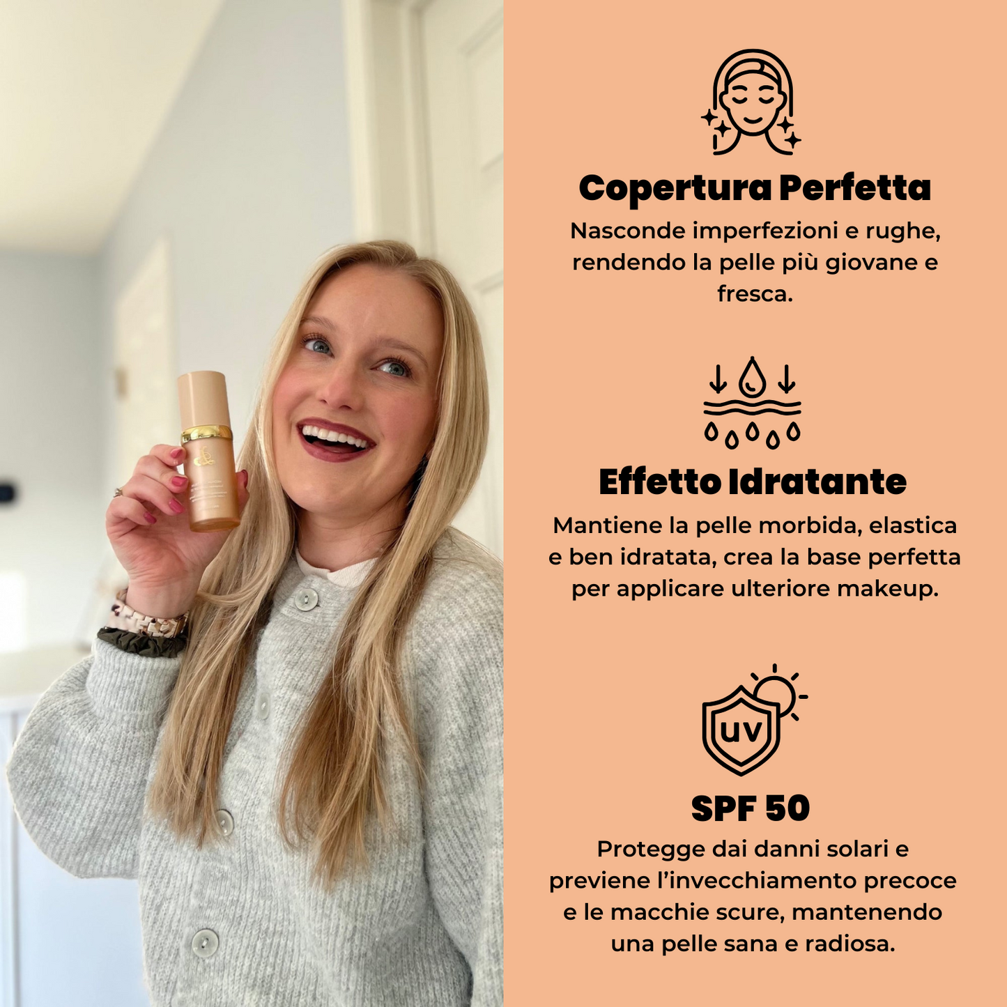 Varnisse Fondotinta Biomimetico 4 in 1